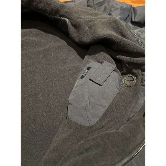 BMW Bomber‎ Jacket Full Zip Mens 3XL Windbreaker Fleece Lined Racer Fitted Logo - Picture 5 of 9